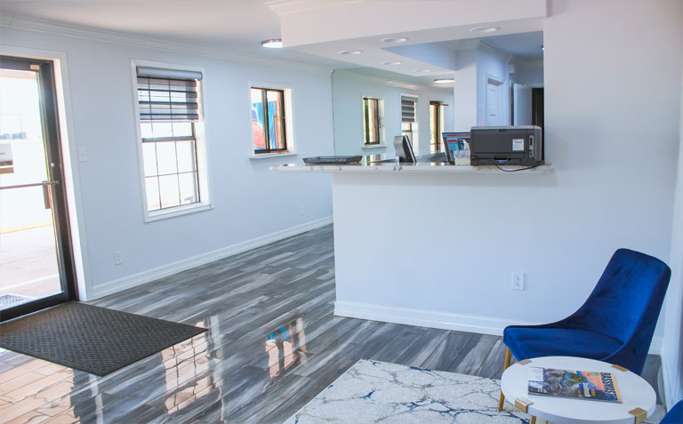 Front desk